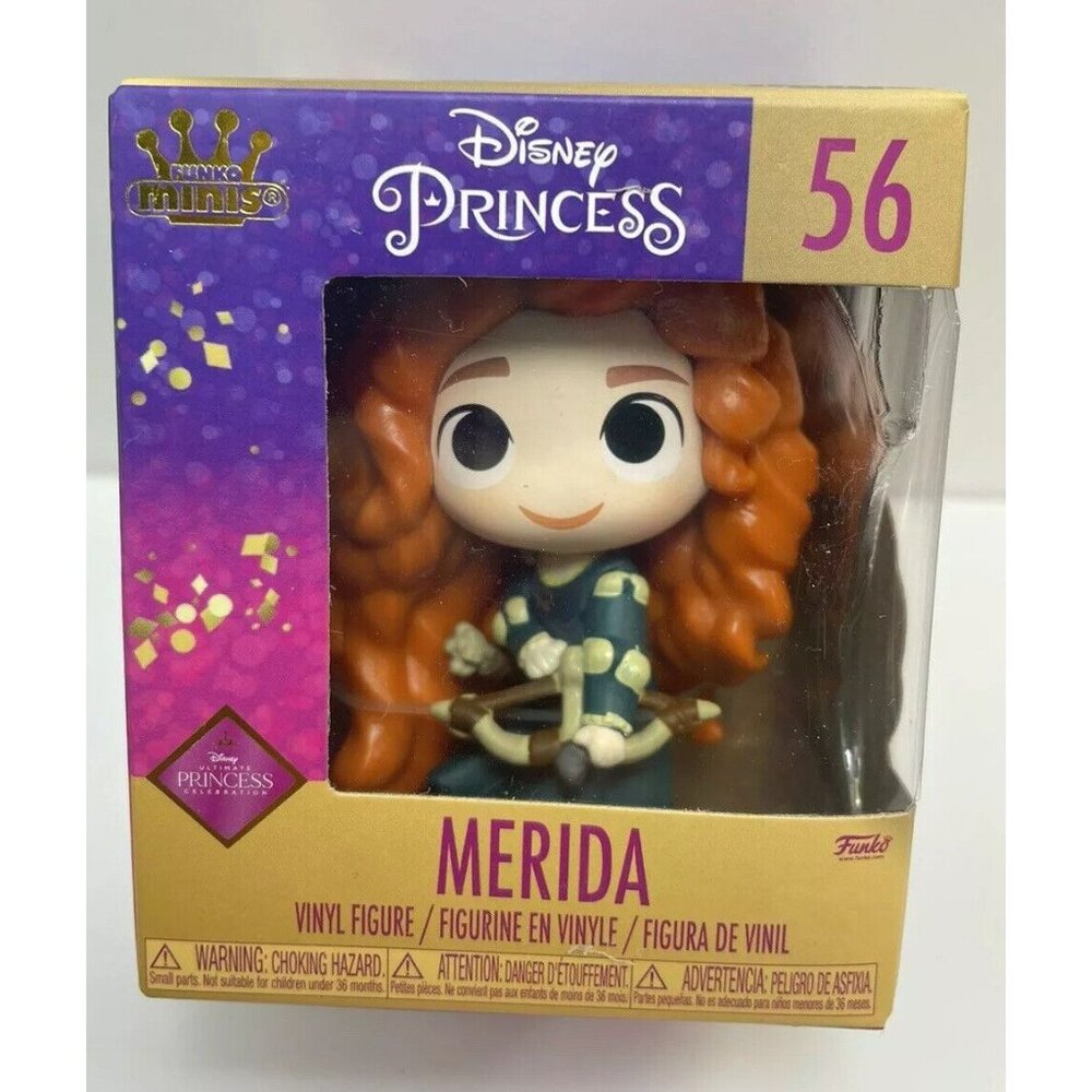 Disney Ultimate Princess ~Funko  Minis ~Vinyl Figures ~MERIDA 3”
